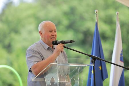 60 let JP Komunala Trebnje, zupan Obcine Mirna Dusan Skerbis, foto Alenka S Lamovsek (13)